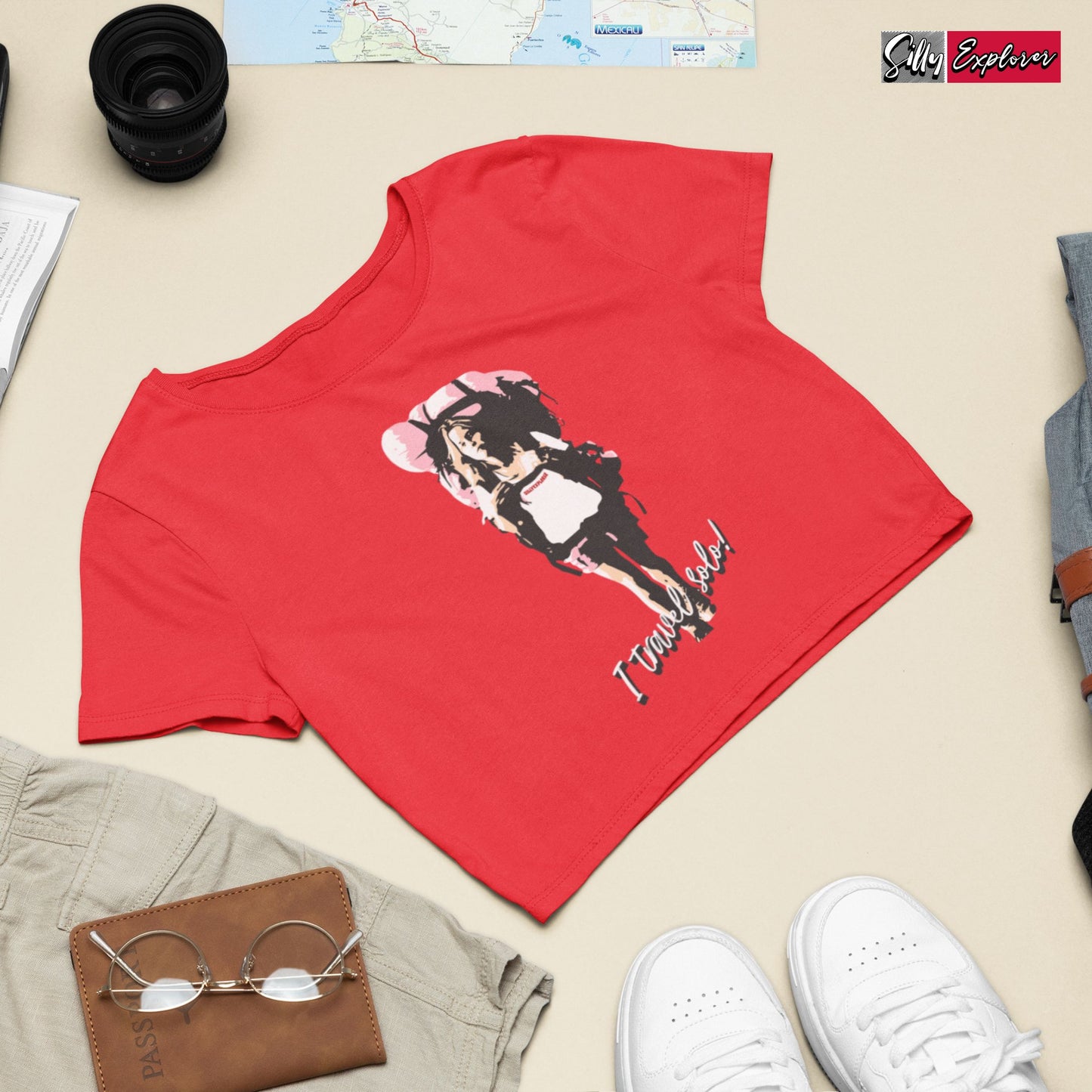 SillyExplorer_Crop_Top__Red_Solo_Backpacker