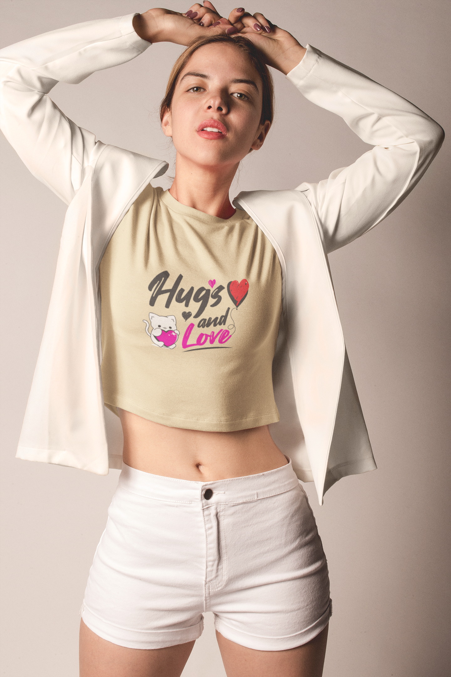 SillyExplorer_Crop_Top__Beige_Hugs_&_Love