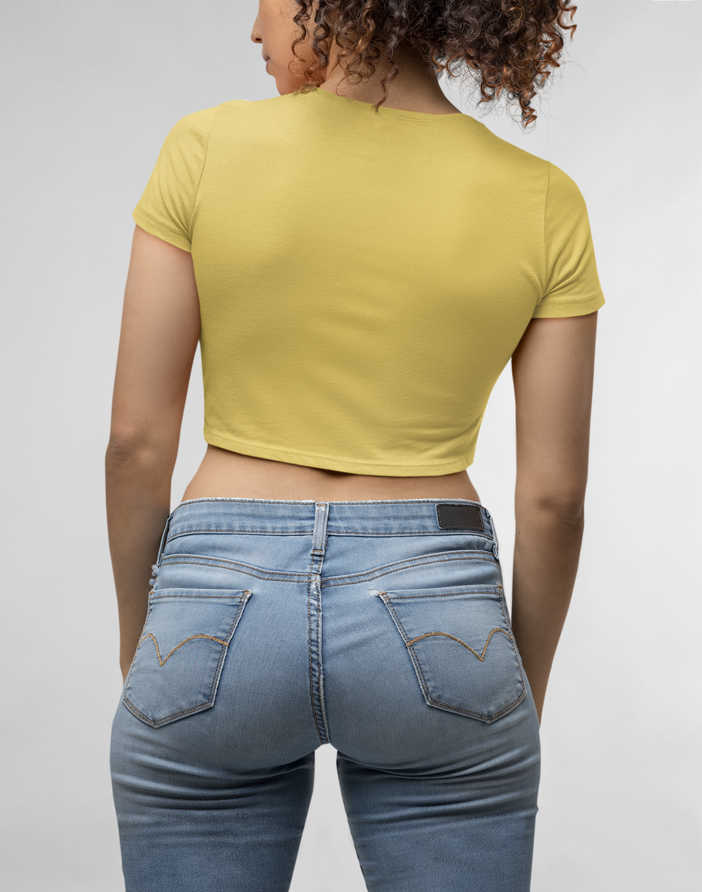 SillyExplorer_Crop_Top__Golden_Yellow_Hugs_&_Love
