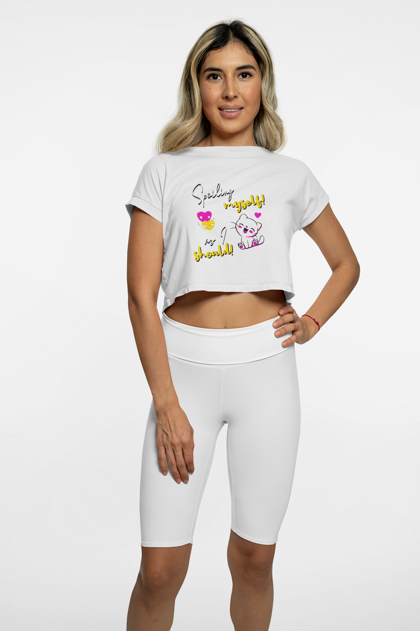 SillyExplorer_Crop_Top__White_Spoiling_Myself
