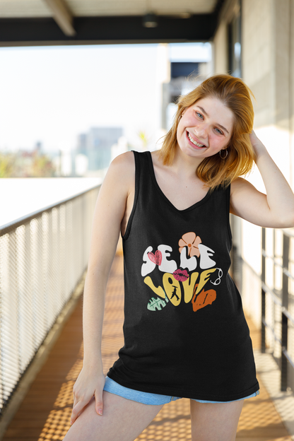 SillyExplorer_Women_Tank_Top__Black_Self_Love