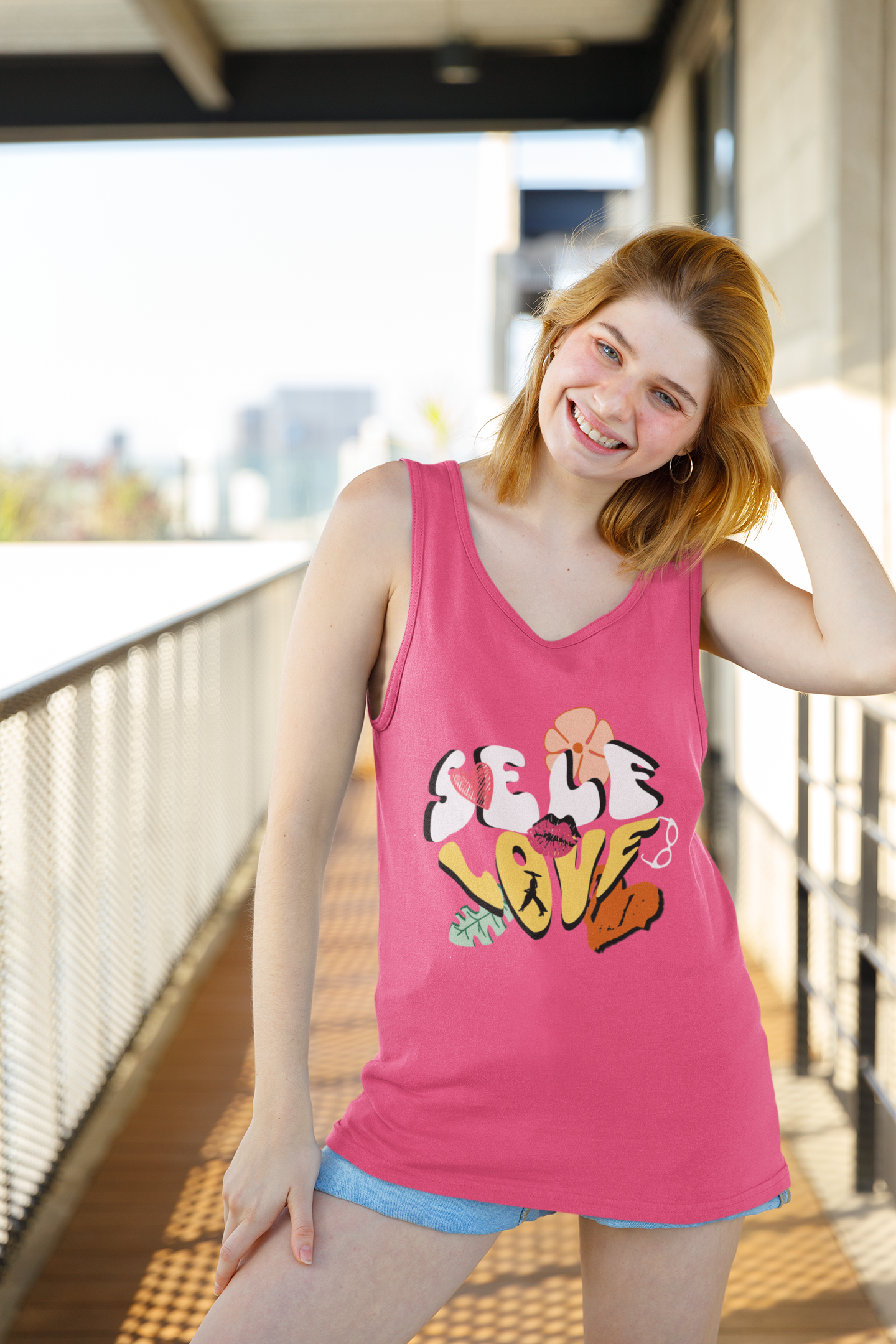 SillyExplorer_Women_Tank_Top__Pink_Self_Love