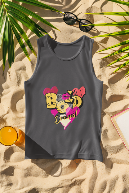SillyExplorer_Women_Tank_Top__Charcoal_Bold_Dreams