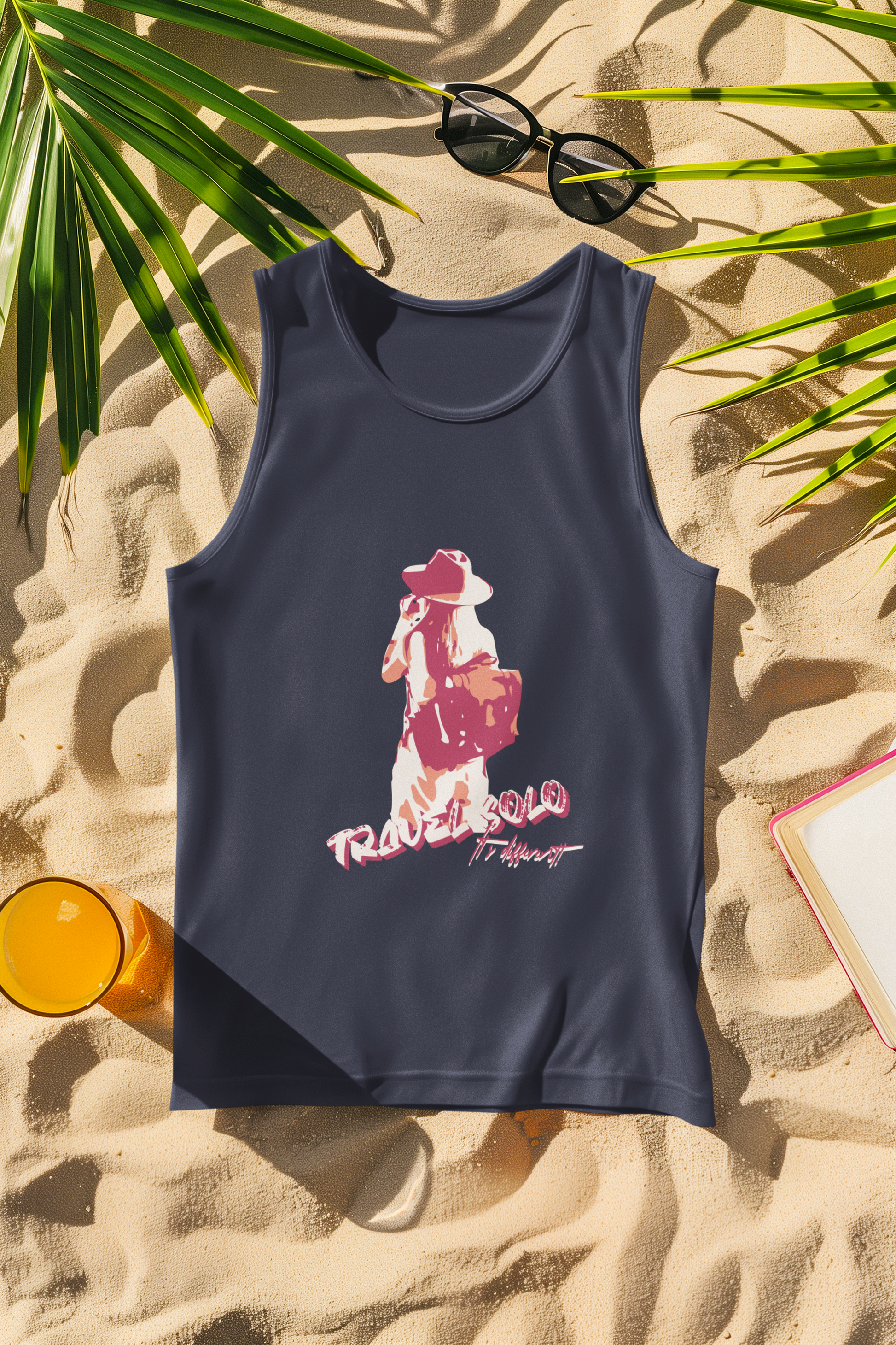SillyExplorer_Women_Tank_Top__Navy_Blue_Solo_Traveller