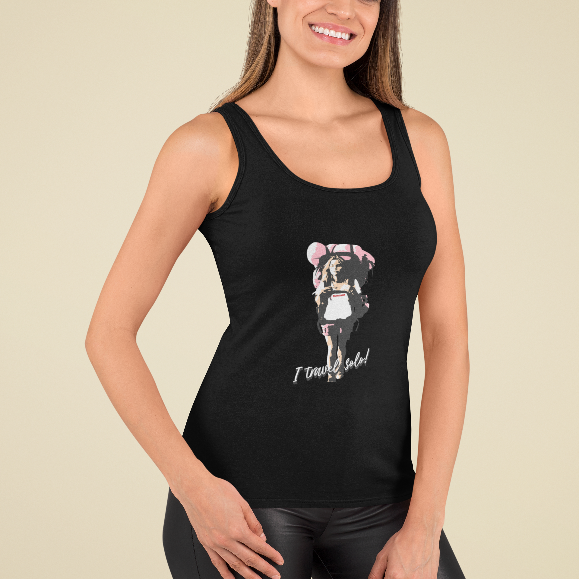SillyExplorer_Women_Tank_Top__Black_Solo_Backpacker