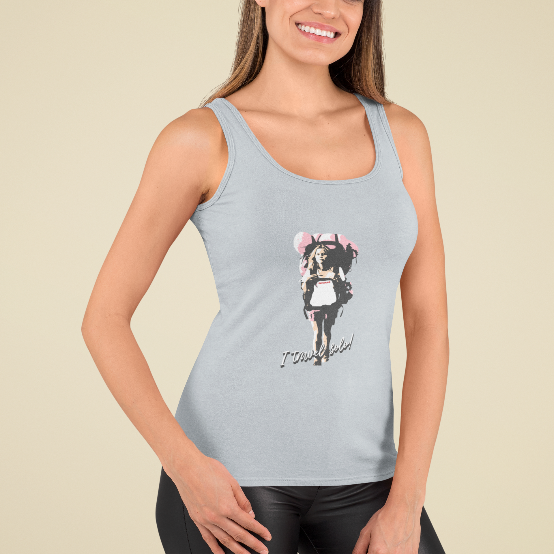 SillyExplorer_Women_Tank_Top__Grey_Solo_Backpacker