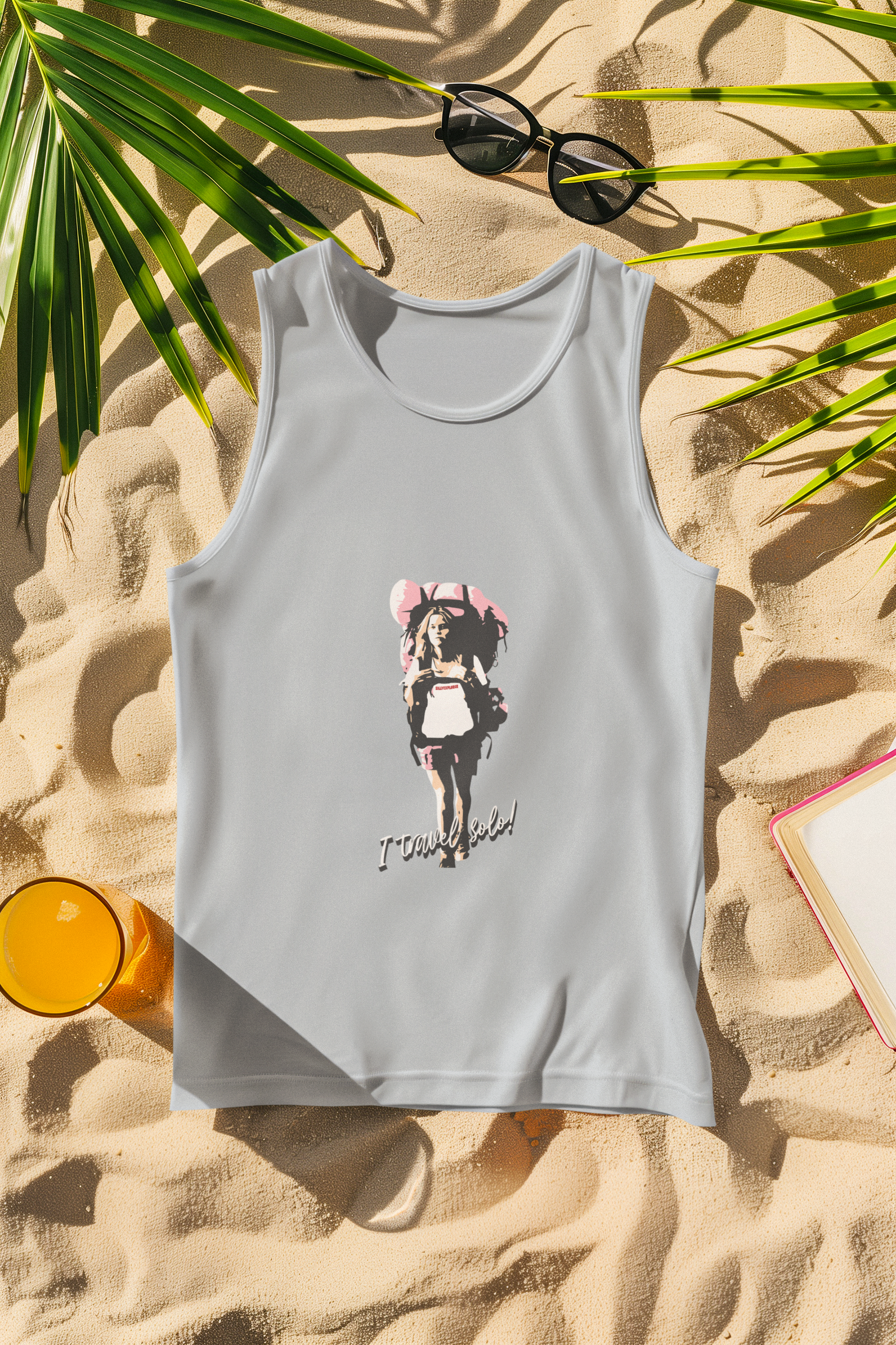 SillyExplorer_Women_Tank_Top__Grey_Solo_Backpacker