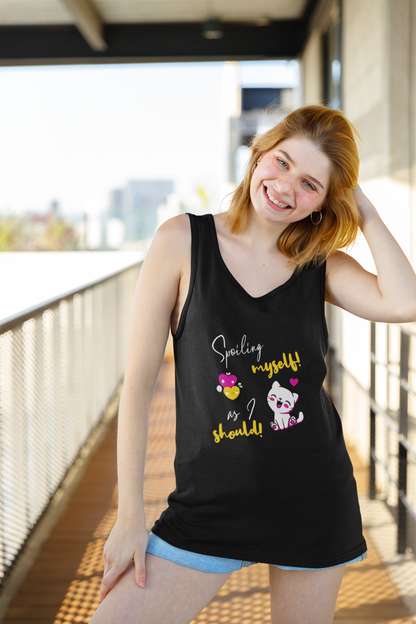 SillyExplorer_Women_Tank_Top__Black_Spoiling_Myself