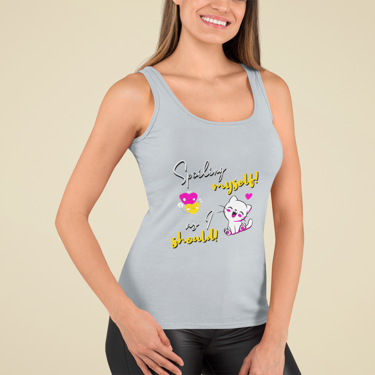 SillyExplorer_Women_Tank_Top__Grey_Spoiling_Myself