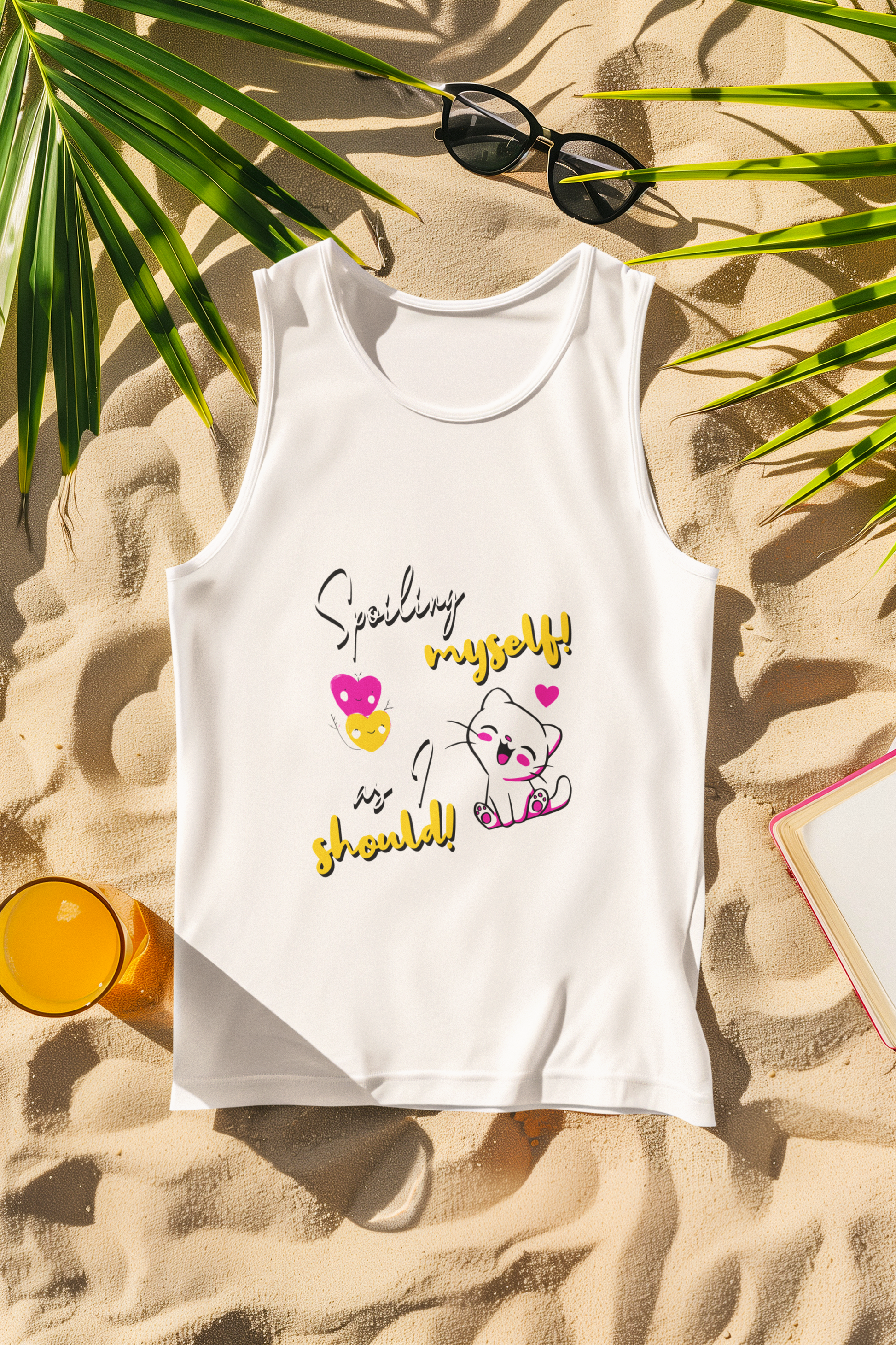 SillyExplorer_Women_Tank_Top__White_Spoiling_Myself