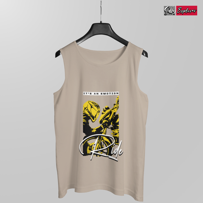 SillyExplorer_Men_Sleeveless_T-Shirt__Grey_Ride_Emotions