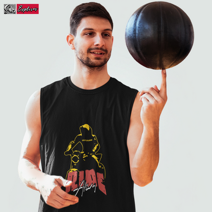 SillyExplorer_Men_Sleeveless_T-Shirt__Black_Ride_Along