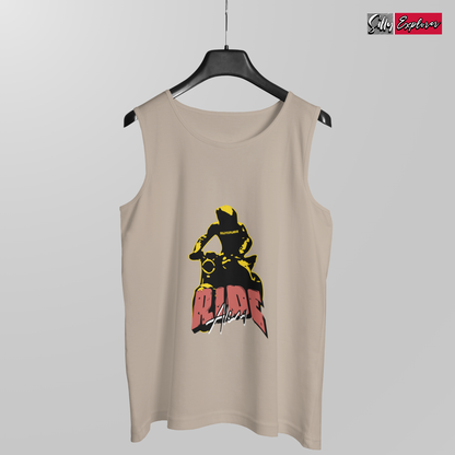 SillyExplorer_Men_Sleeveless_T-Shirt__Grey_Ride_Along