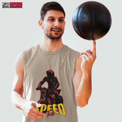SillyExplorer_Men_Sleeveless_T-Shirt__Grey_Speed_Thrills
