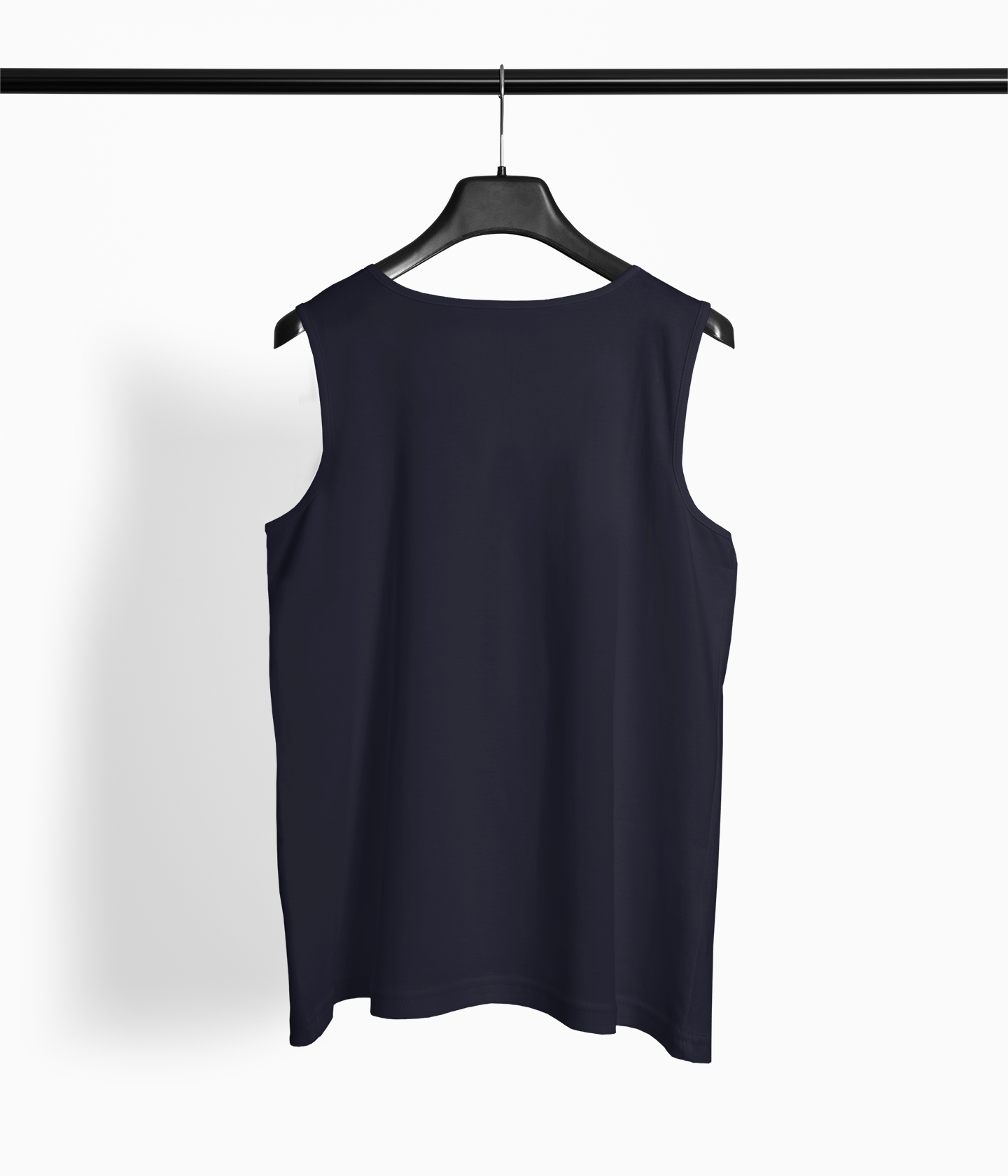 SillyExplorer_Men_Sleeveless_T-Shirt__Navy_Blue_Born_Rider