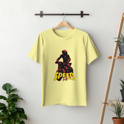 SillyExplorer_Classic_Crewneck_T-Shirt__Yellow_Speed_Thrills