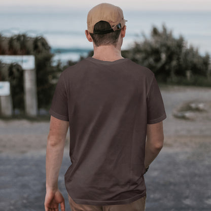 SillyExplorer_Classic_Crewneck_T-Shirt__Coffee_Samurai_Honor
