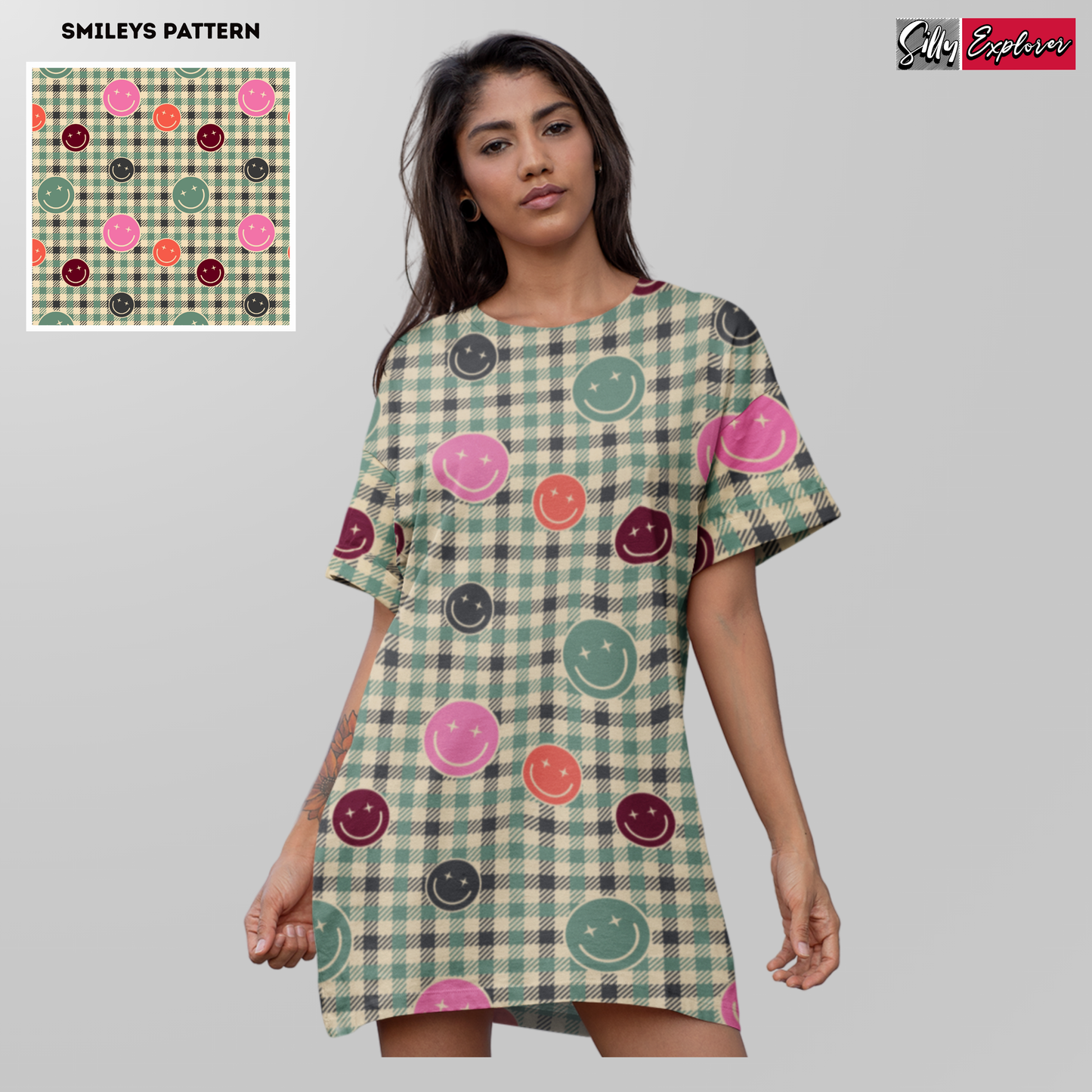 Silly Smileys Night Dress