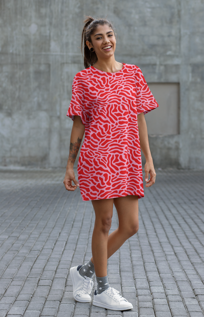 Serene Waves Night Dress